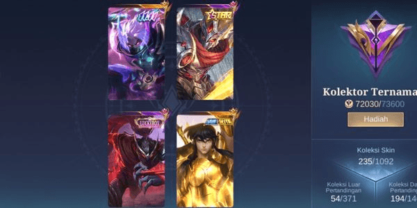 Gambar Product AKUN SULTAN CHOU SAINT SAIYA, HAYA (11.11, LUCKYBOX, DAN STARLIGHT LIMIT), FLORYN MARIO, MOSKOV AKAI URANUS LUCKYBOX, DAN LAINNYA