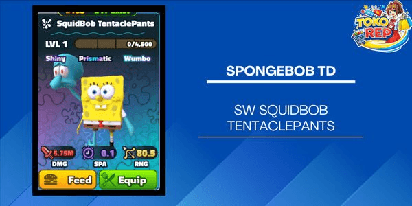 Gambar Product Squidbob Tentaclepants (Shiny Wumbo)