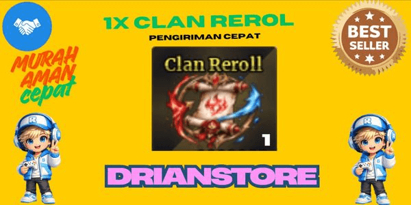 Gambar Product Clan Reroll
