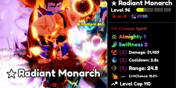 Gambar Product Radiant Monarch