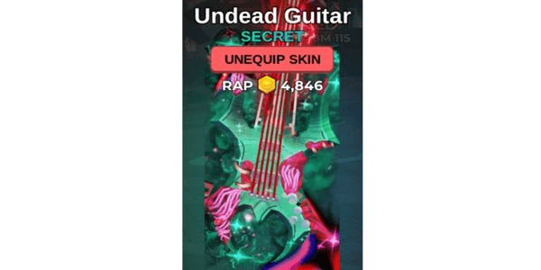 Gambar Product UNDEAD GUITAR FISH IT