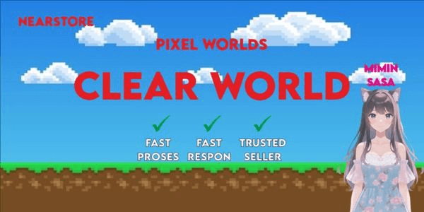 Gambar Product Clear World | Pixel Worlds