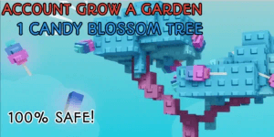 Akun Grow A Garden 1 Candy Blossom Tree