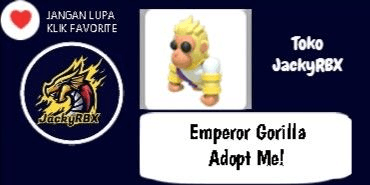 Gambar Product Emperor Gorilla (Pet)