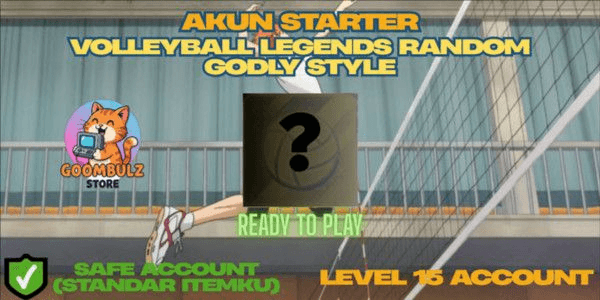 Gambar Product Account Starter Volleyball Legends | Random Godly Style
