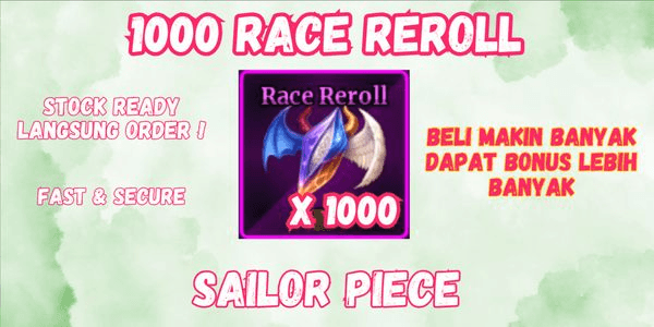 Gambar Product Race Reroll