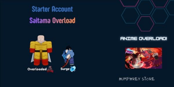Gambar Product Starter Account [ Saitama Overload ] - Anime Overload!
