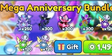 Gambar Product Bubble Gum Simulator INFINITY - Mega Anniversary Bundle【1499R】