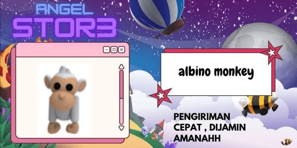 Gambar Product Albino Monkey