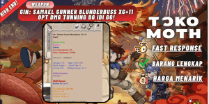 Gin Samael Gunner Blunderbuss XG+11 Opt DMG tuning DG IDI GG!