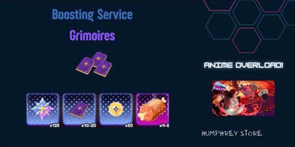 Gambar Product Get 5K Grimoires - Anime Overload!