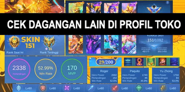 Gambar Product #100 AKUN MOBILE LEGENDS MURAH