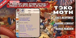Fly Moonlight angel kitsune (Attack) / FMAK(A) .G+9 Hp 8% Odi 2% GG MAX HP!