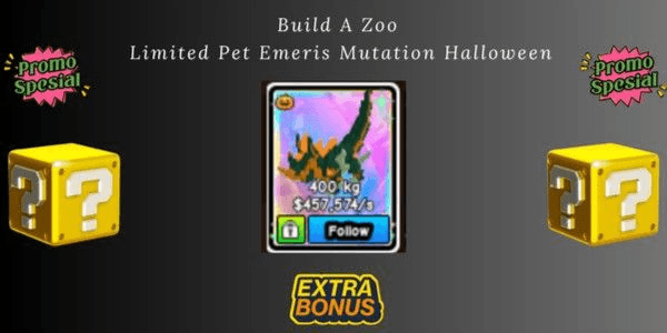 Gambar Product Build A Zoo Limited Pet Emeris Mutation Halloween