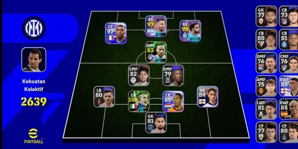 Gambar Product (0477) MOBILE [ANDROID/IOS] || POWER STRENGTH 2639 || PABLO CANNAVARO || LIONEL MESSI|| KYLLIAN MBAPPE