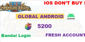 Reroll/Gacha Account One Piece Treasure Cruise [Global]