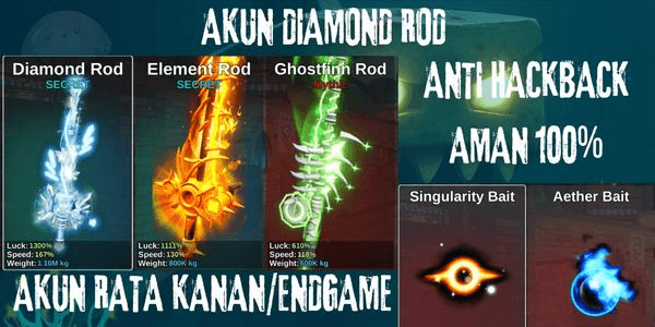 Gambar Product AKUN DIAMOND ROD