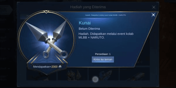 Gambar Product Kunai
