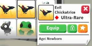 Evil Chickatrice (Ultra-Rare) Adopt Me - AdoptmeStore14