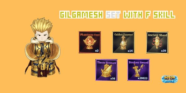 Gambar Product Gilgamesh Set With F Skill