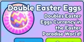 Bubble Gum Simulator INFINITY - Double Easter Eggs【199R】