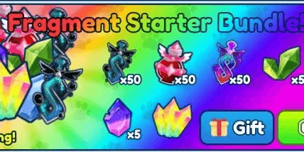 Bubble Gum Simulator INFINITY - Fragment Starter Bundle【549R】