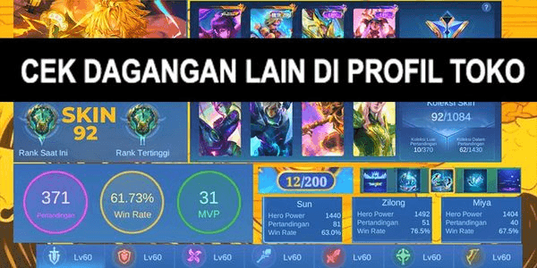 Gambar Product #102 AKUN MOBILE LEGENDS MURAH