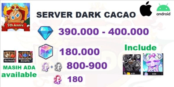 Gambar Product Akun Cookie Run Kingdom Global Android/ios-1