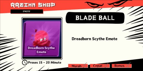 Gambar Product Dreadborn Scythe Emote