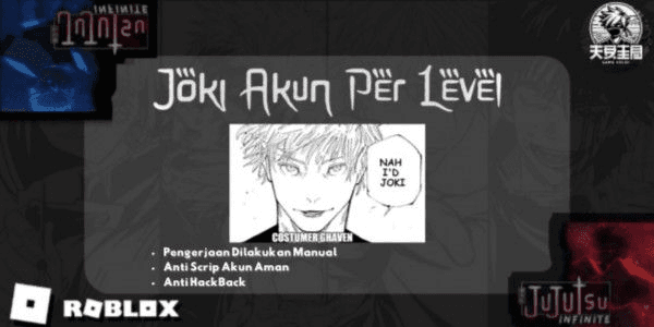 Gambar Product Boosting Service Per Level Per 1 Level | Jujutsu Infinite