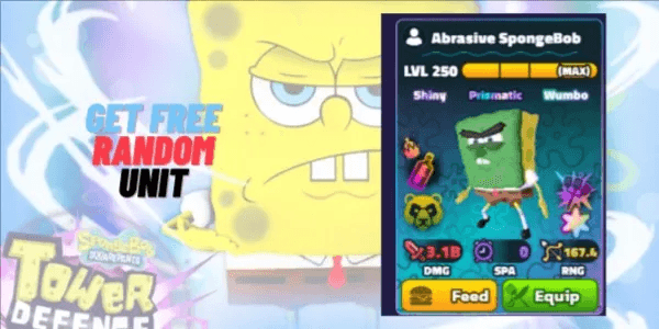 Abrasive SpongeBob (Shiny Wumbo)