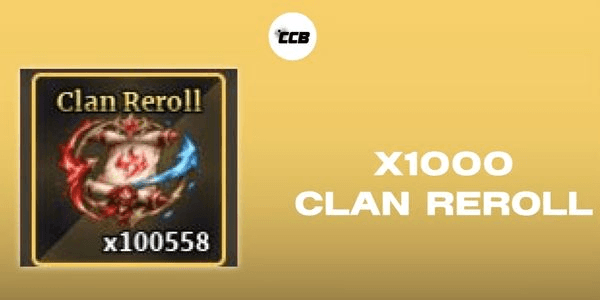Gambar Product Clan Reroll