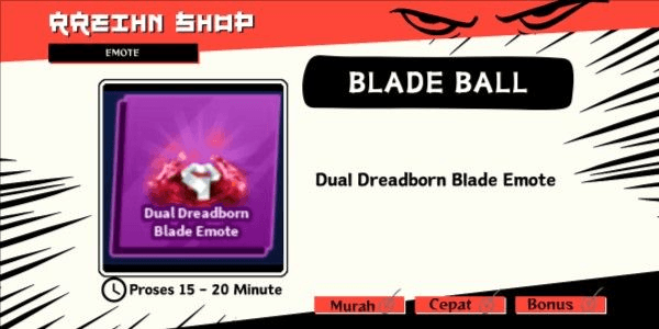 Gambar Product Dual Dreadborn Blade Emote