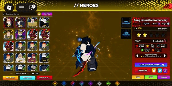 Gambar Product Akun Anime Overload End Game