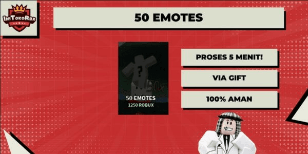 Gambar Product 50 emotes