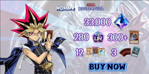 Compte 33K Gemmes | 280 UR CP | 280 SR CP | 300+ Cartes | 10-12 Finitions Royales | 3 Bundles Achetés - Yu-Gi-Oh! Master Duel