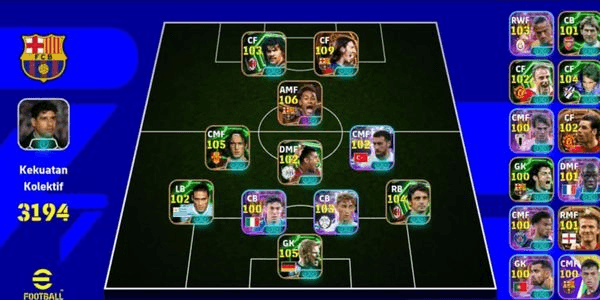 Gambar Product Akun Efootball Gullit Ac Milan GG