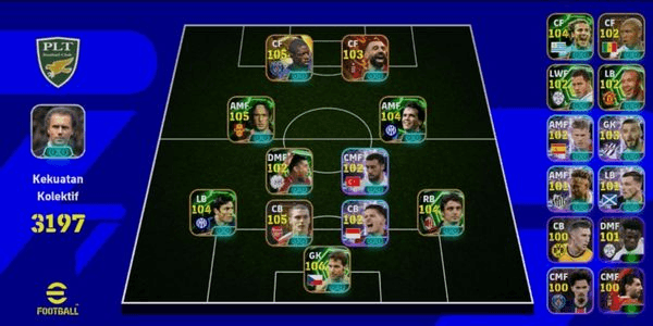 Gambar Product Akun Efootball O Dembele Baloon DOR GG