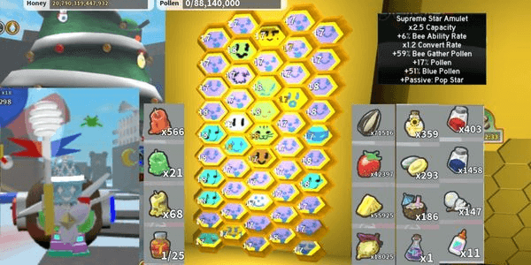 Gambar Product Blue Hive Mid Game - Bee Swarm Simulator