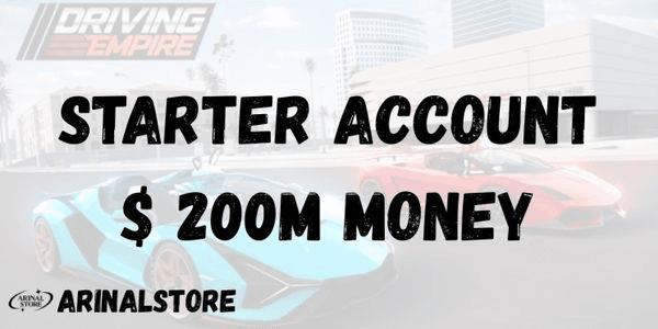 Gambar Product Akun Driving Empire Money 200M+