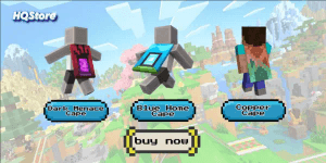 [3 CAPES] Dark Menace Cape + Blue Home Cape + Copper Cape | Bedrock & Java