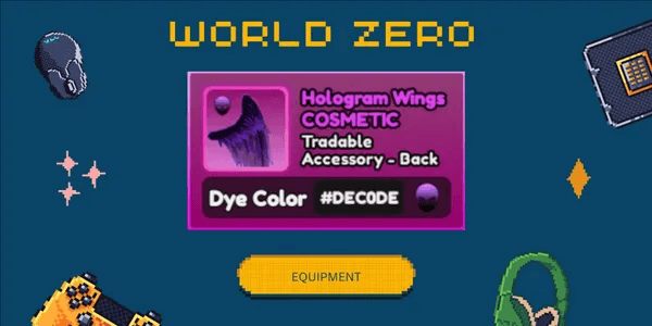 Hologram Wings #DEC0DE