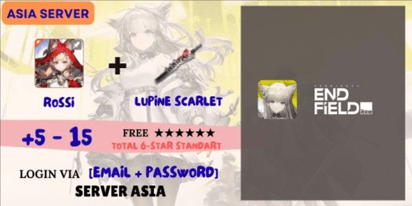 Gambar Product Akun Arknights Endfield Limited - 1