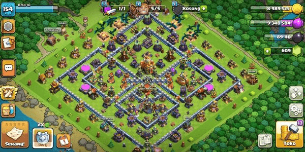 Gambar Product TH 16 DEFF HIGH WALL BIRU, SKIL GACOR ,HERO LUMAYAN ,MURAH& AMAN