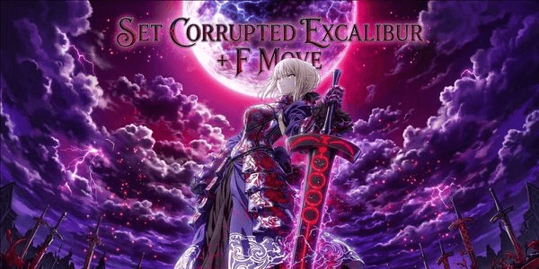 Gambar Product Set Alter Saber + F Move | Sailor piece