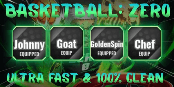Gambar Product Akun 4 Limited | Johnny, Goat (Style) + GoldenSpin, Chef (Zone) | Basketball Zero