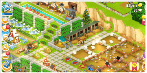 #H17: GOOD DECOR!! Farm Level 86 | Barn Storage 3500, Silo 1050 | Coin 831K | Diamond 30