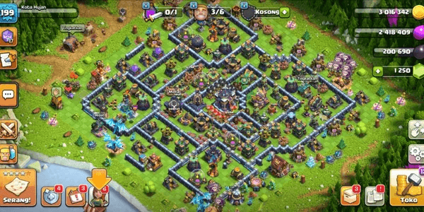 Town Hall 15 Semi Max – Well Defense / Well Troops