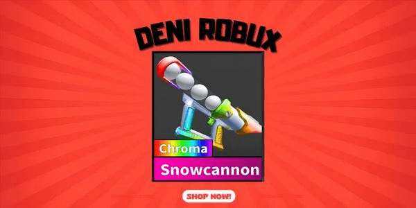 Gambar Product Chroma Snowcannon - MM2 Guns