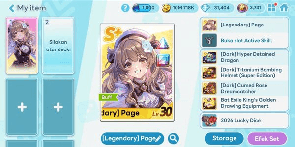 Gambar Product Starter akun Legendary Page